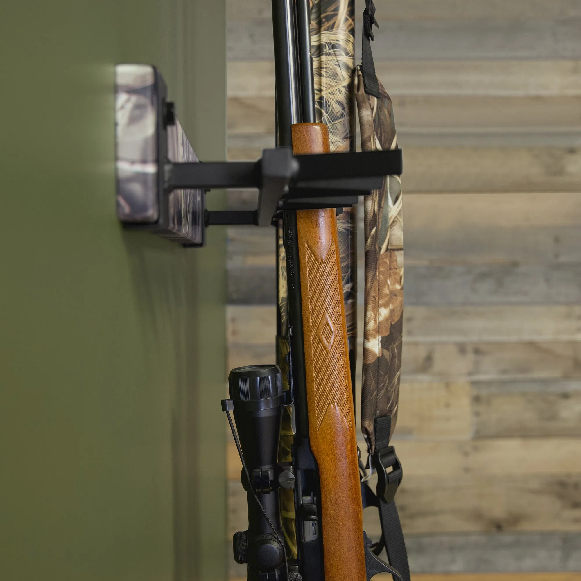 OUTLET | FORGE Firearm Wall Mount Display | 5 Slots | Peak Season