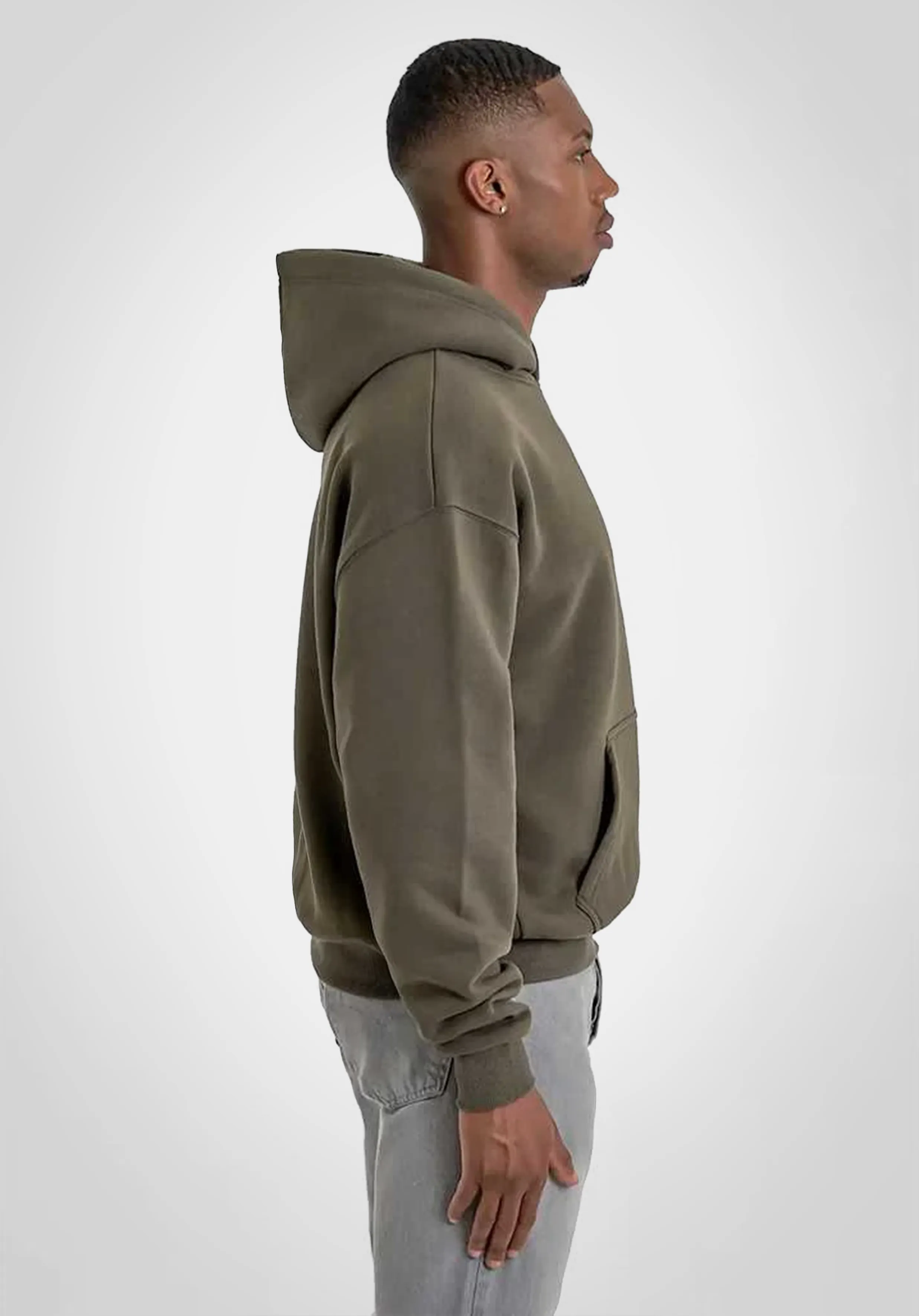 Oversize Hoodie - Olive