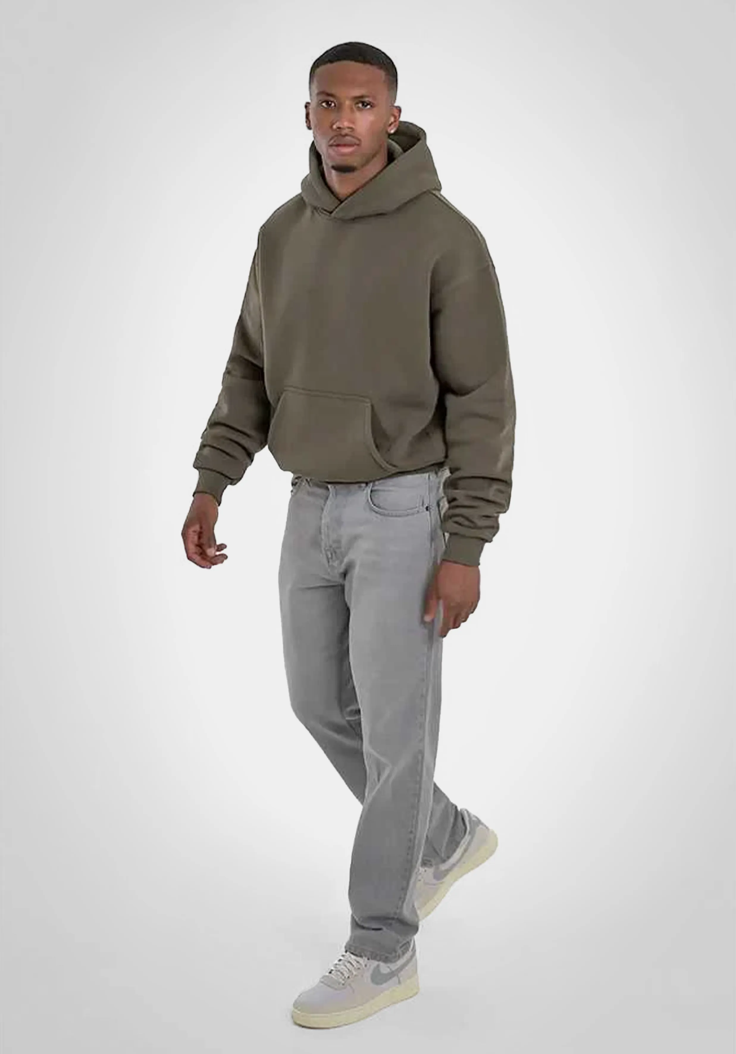 Oversize Hoodie - Olive