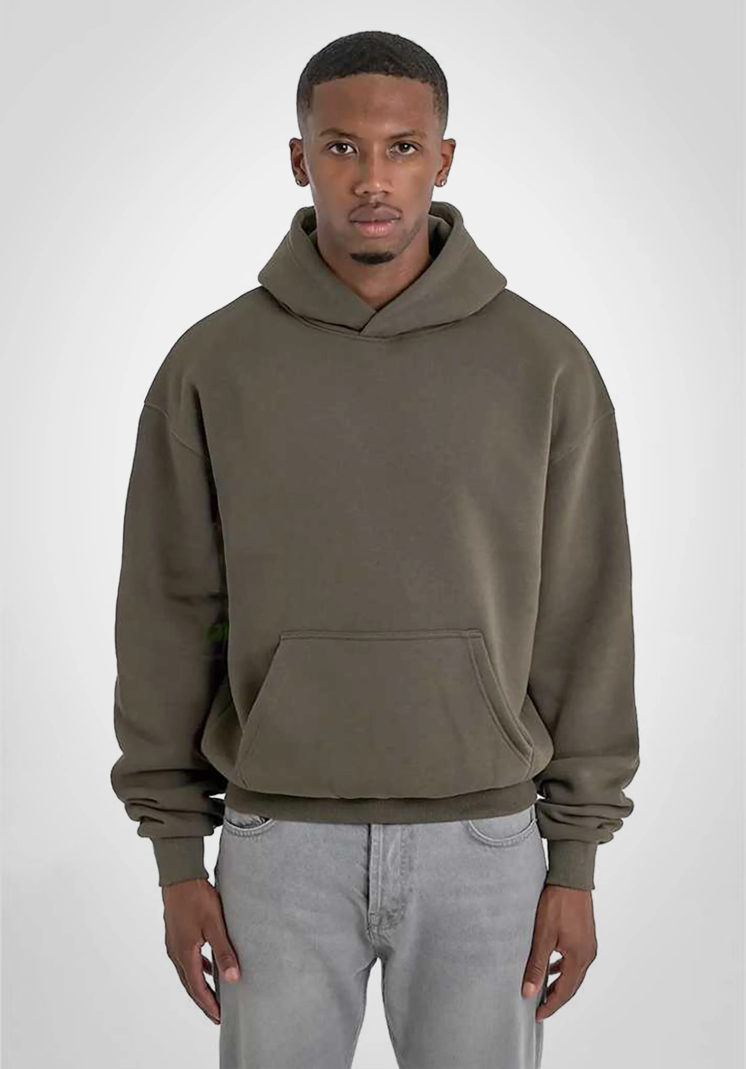 Oversize Hoodie - Olive