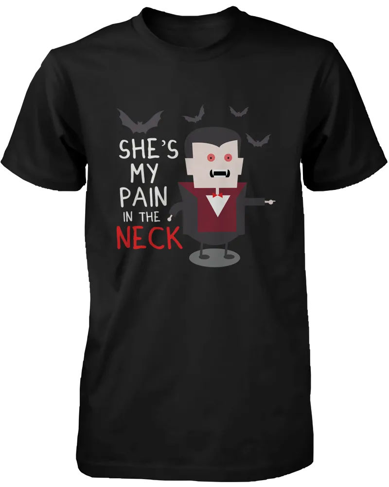 Pain In the Neck Matching Vampire Couple Shirts (Set)