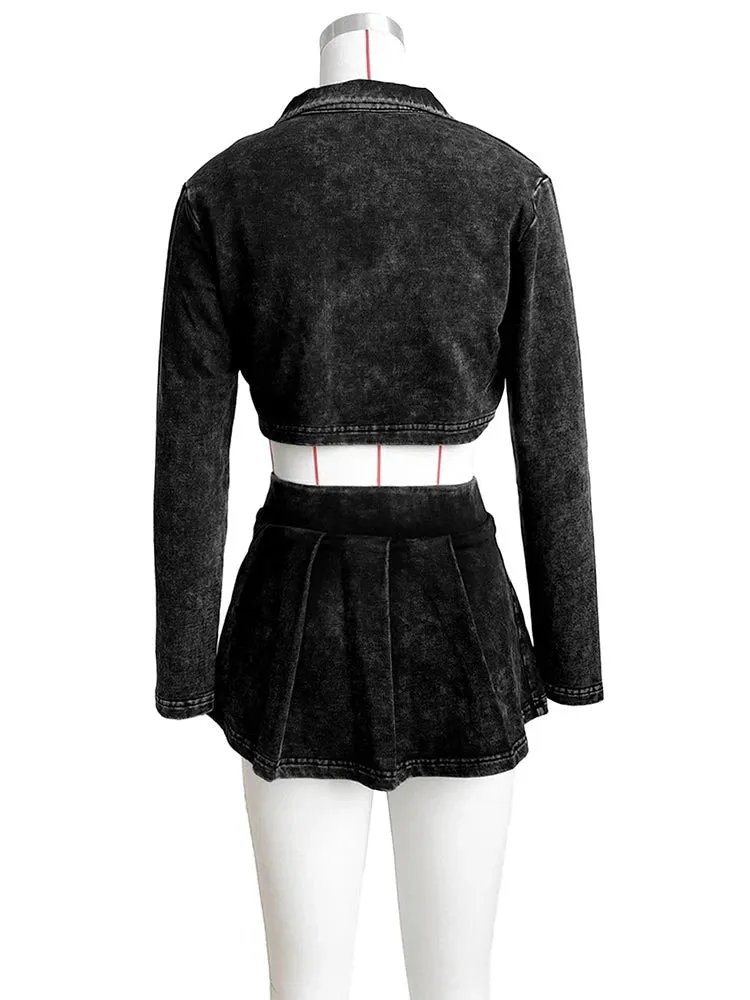 Paint The Sky Skirt Set