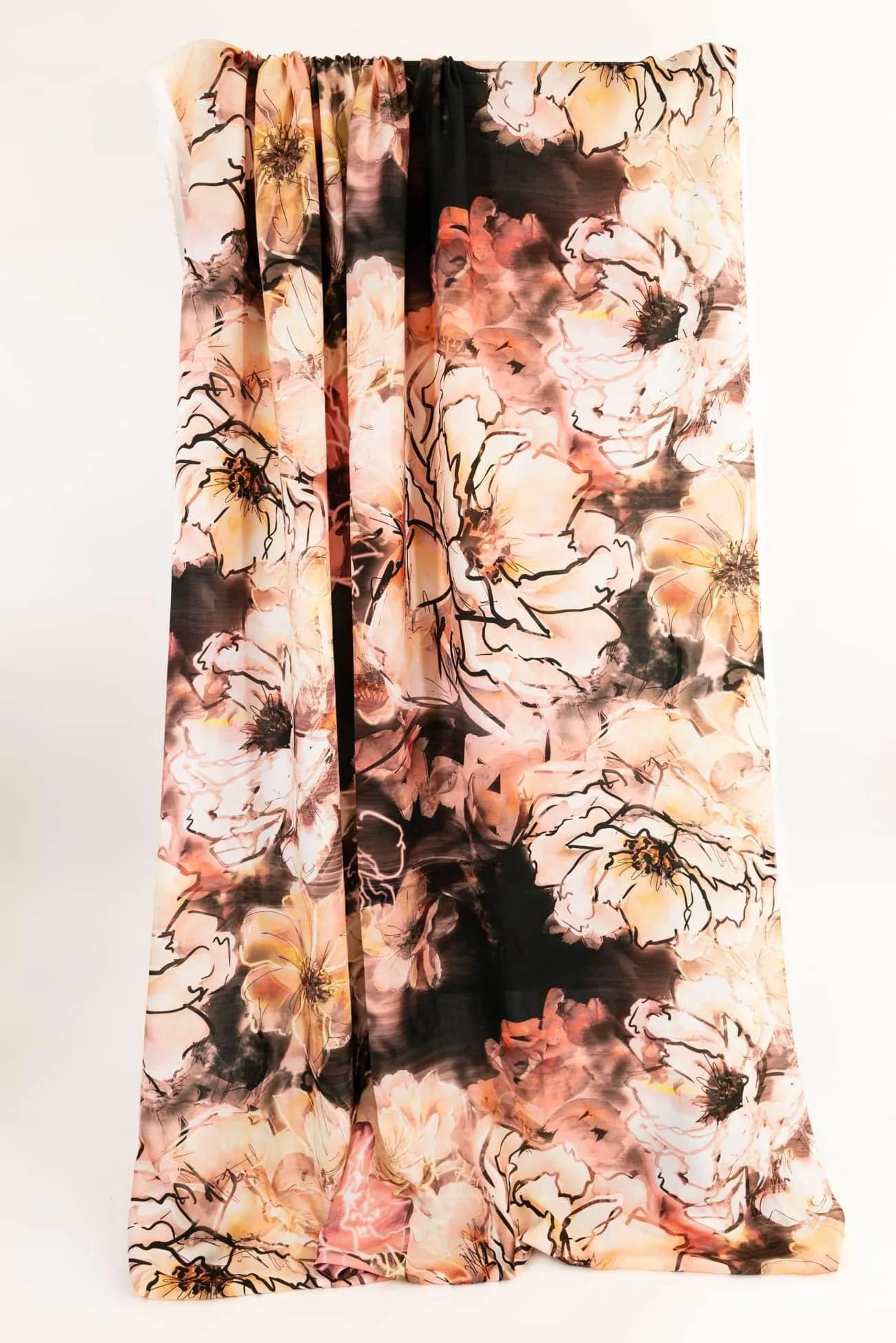 Passion Flower Italian Viscose Woven