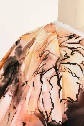 Passion Flower Italian Viscose Woven