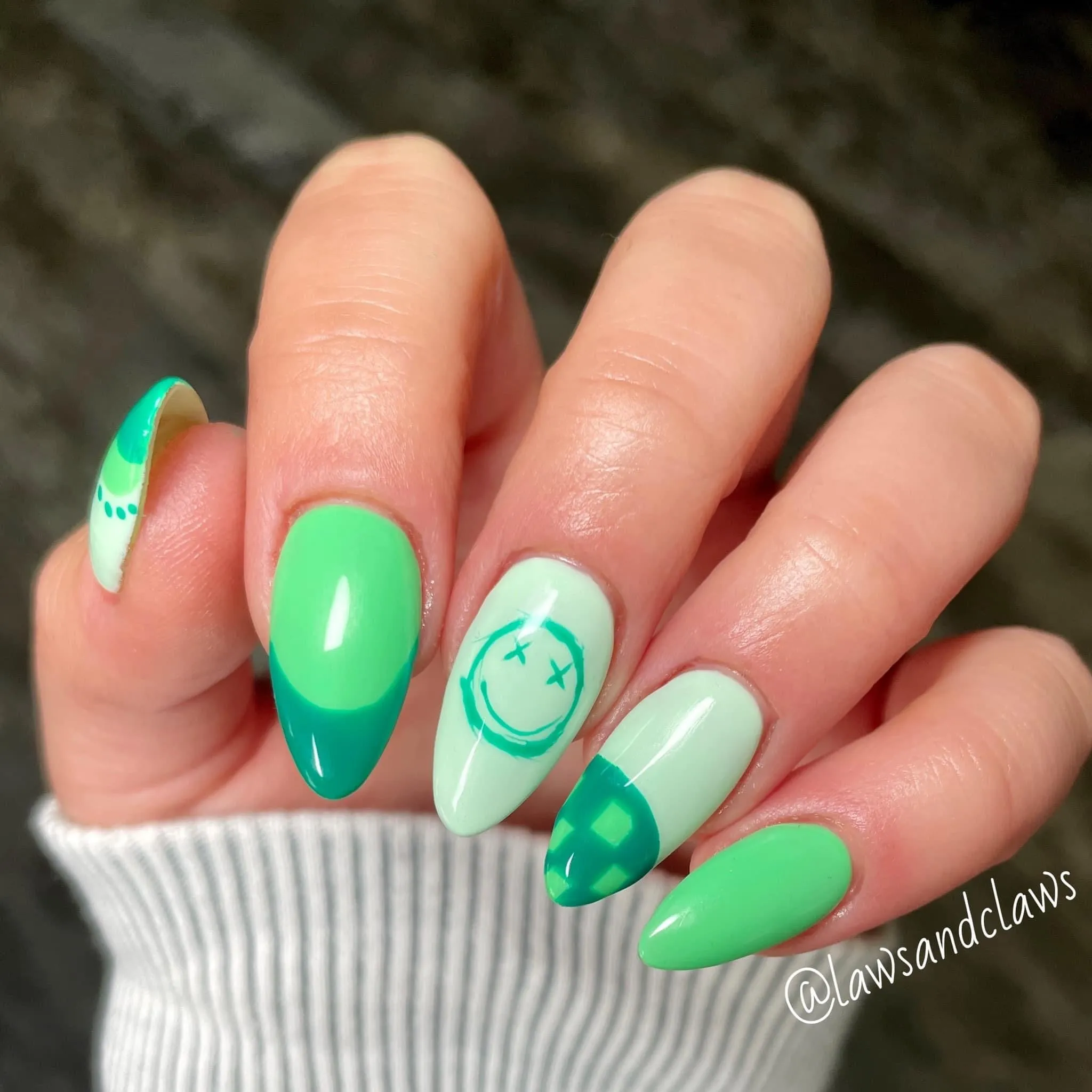 Pastel Green- Solid gel polish