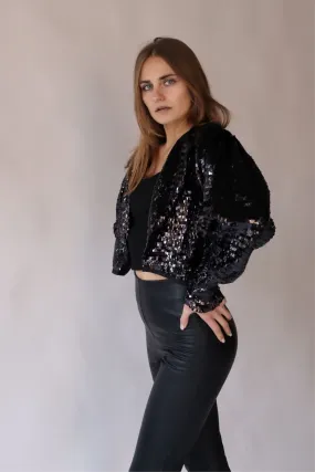 PIANO SEQUIN BOLERO JACKET