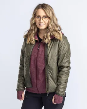 Pinewood® Wool Insulated Midlayer Jacka Dam / Moss Green