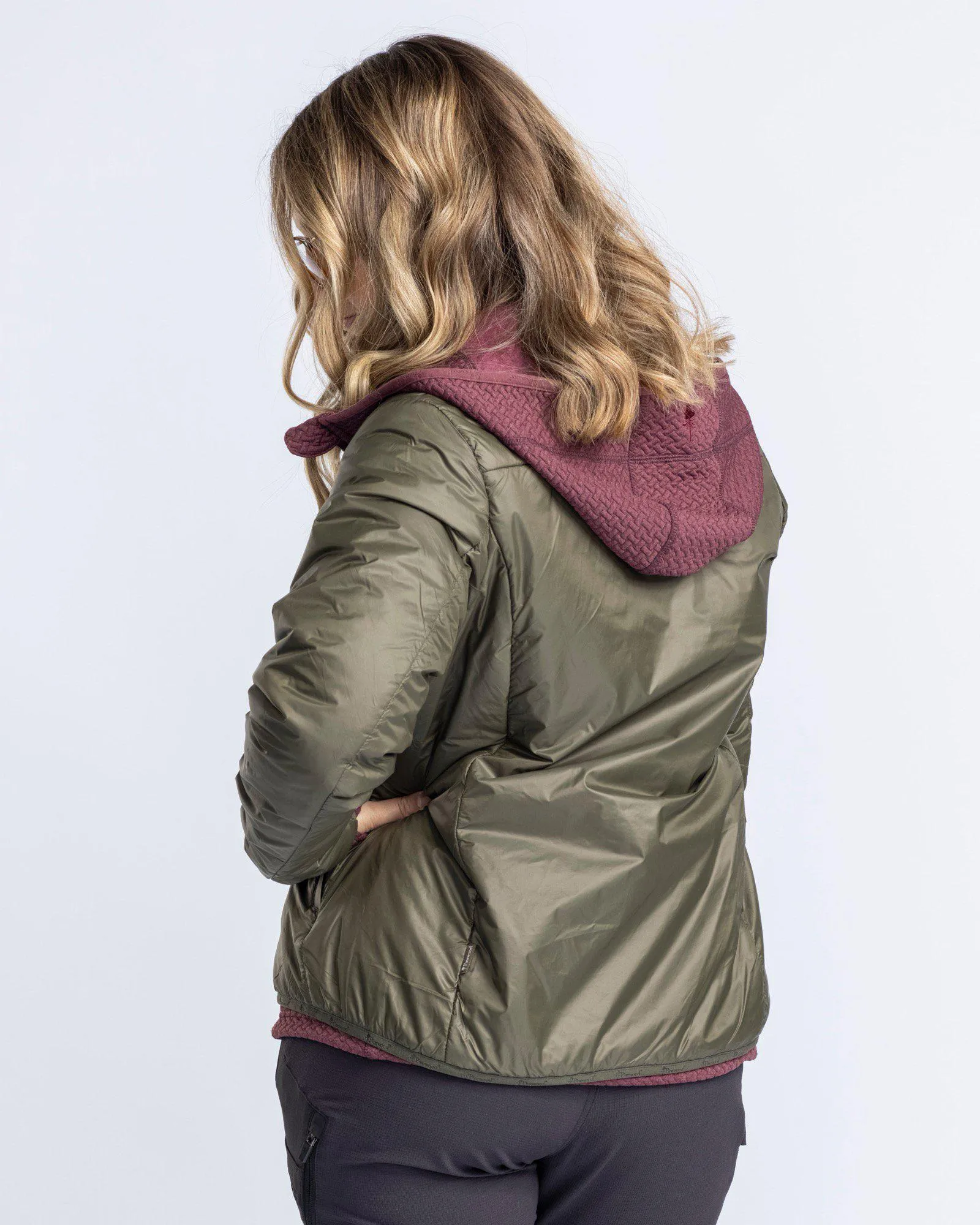 Pinewood® Wool Insulated Midlayer Jacka Dam / Moss Green