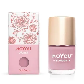 Premium Nail Polish - Soft Berry