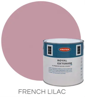 Protek Royal Exterior Wood Finish in French Lilac
