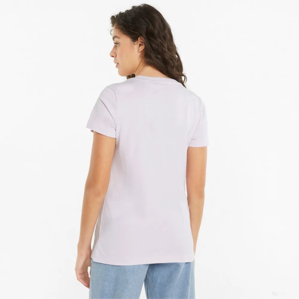 Puma BMW MMS Team Logo Womens T-shirt, Purple, 2022