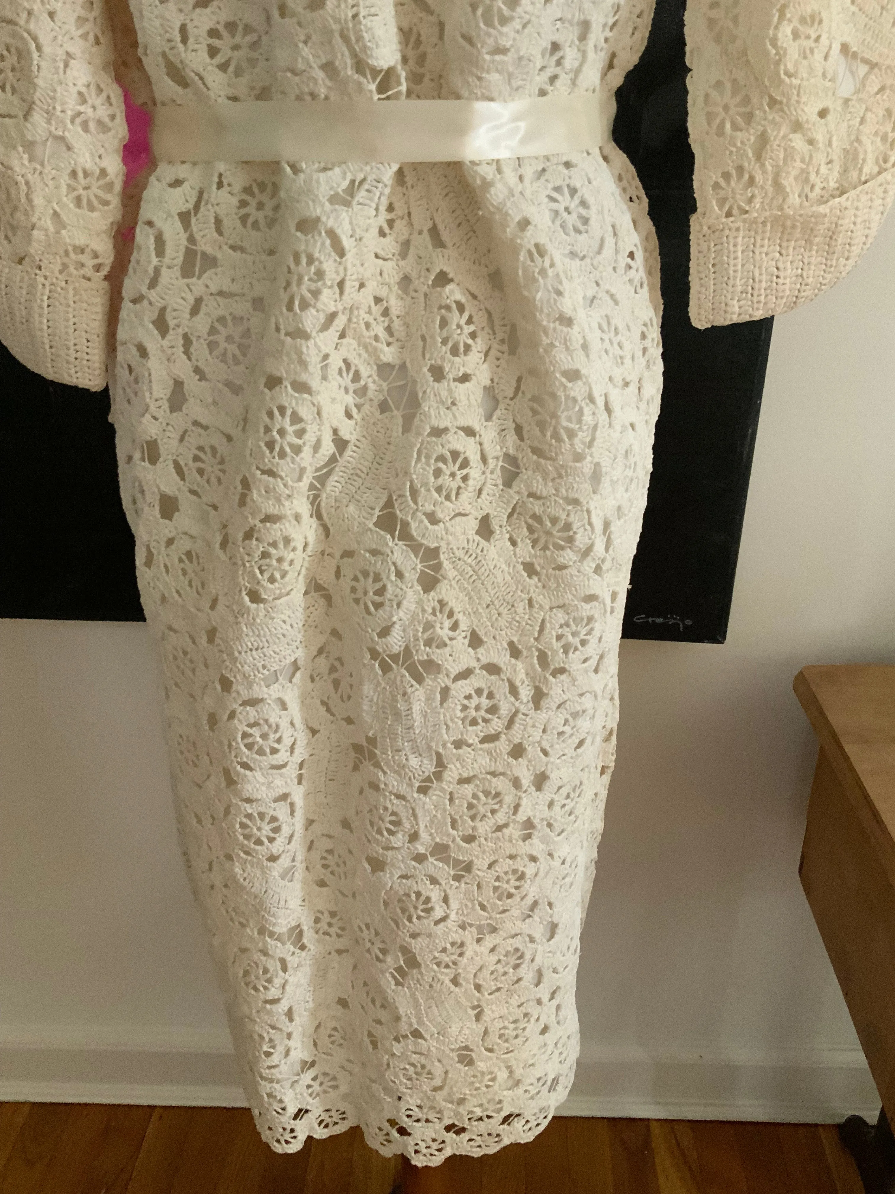 Raffia Coat - 60s