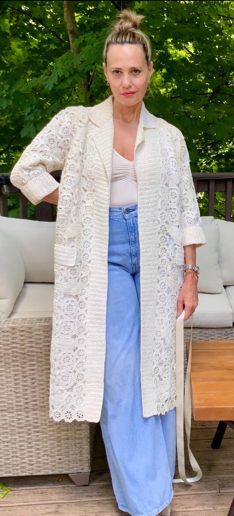 Raffia Coat - 60s