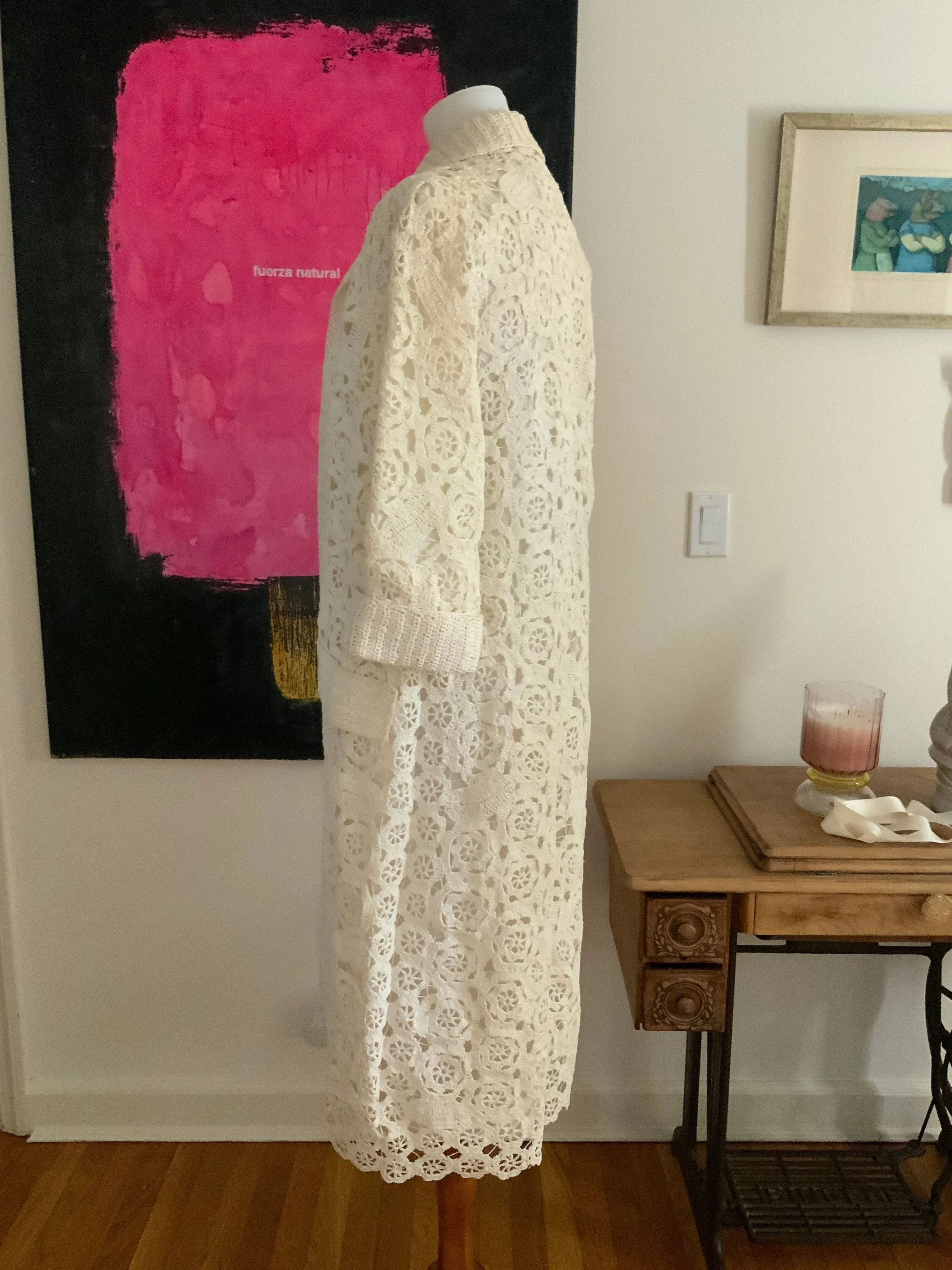Raffia Coat - 60s