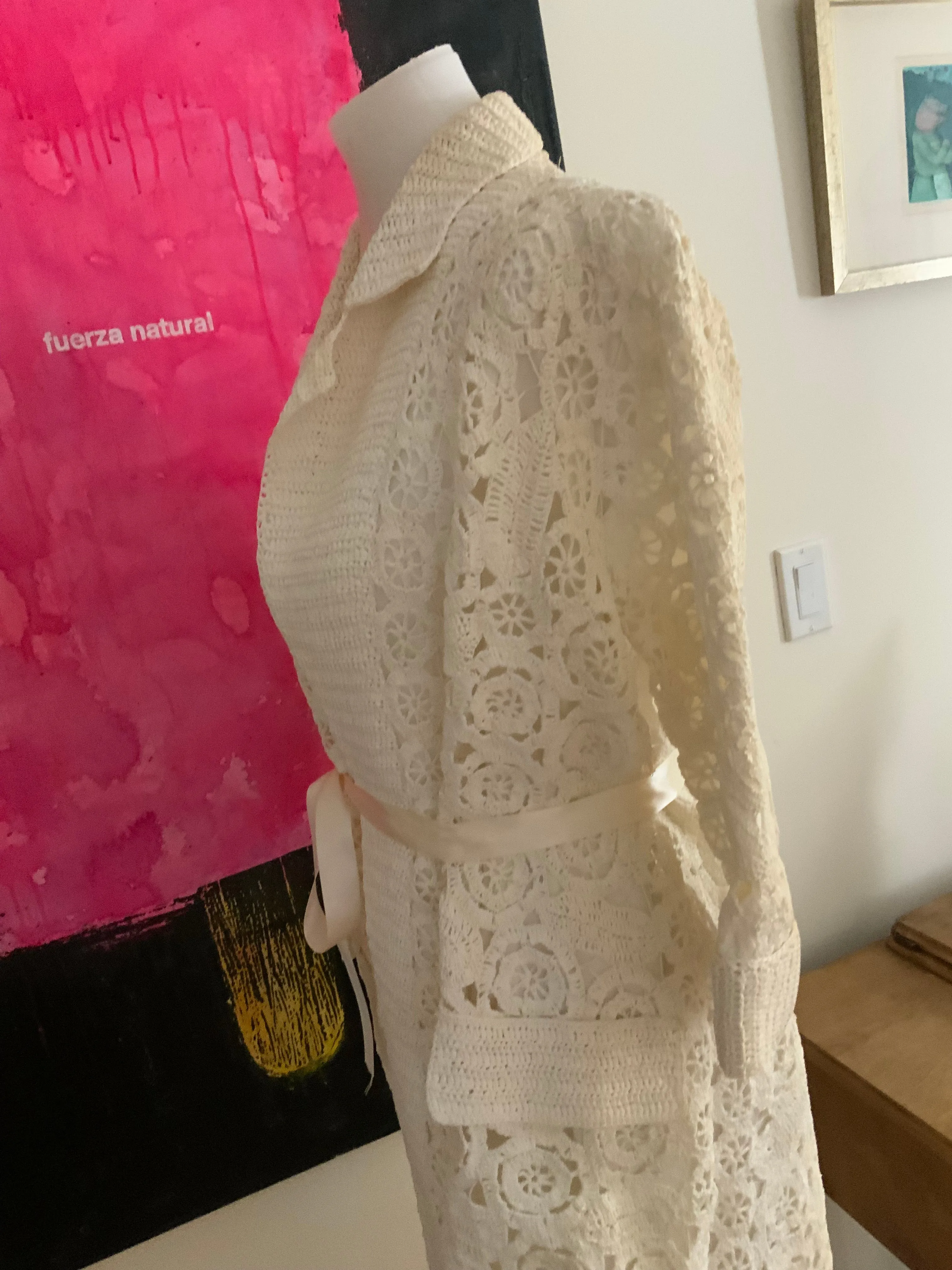 Raffia Coat - 60s