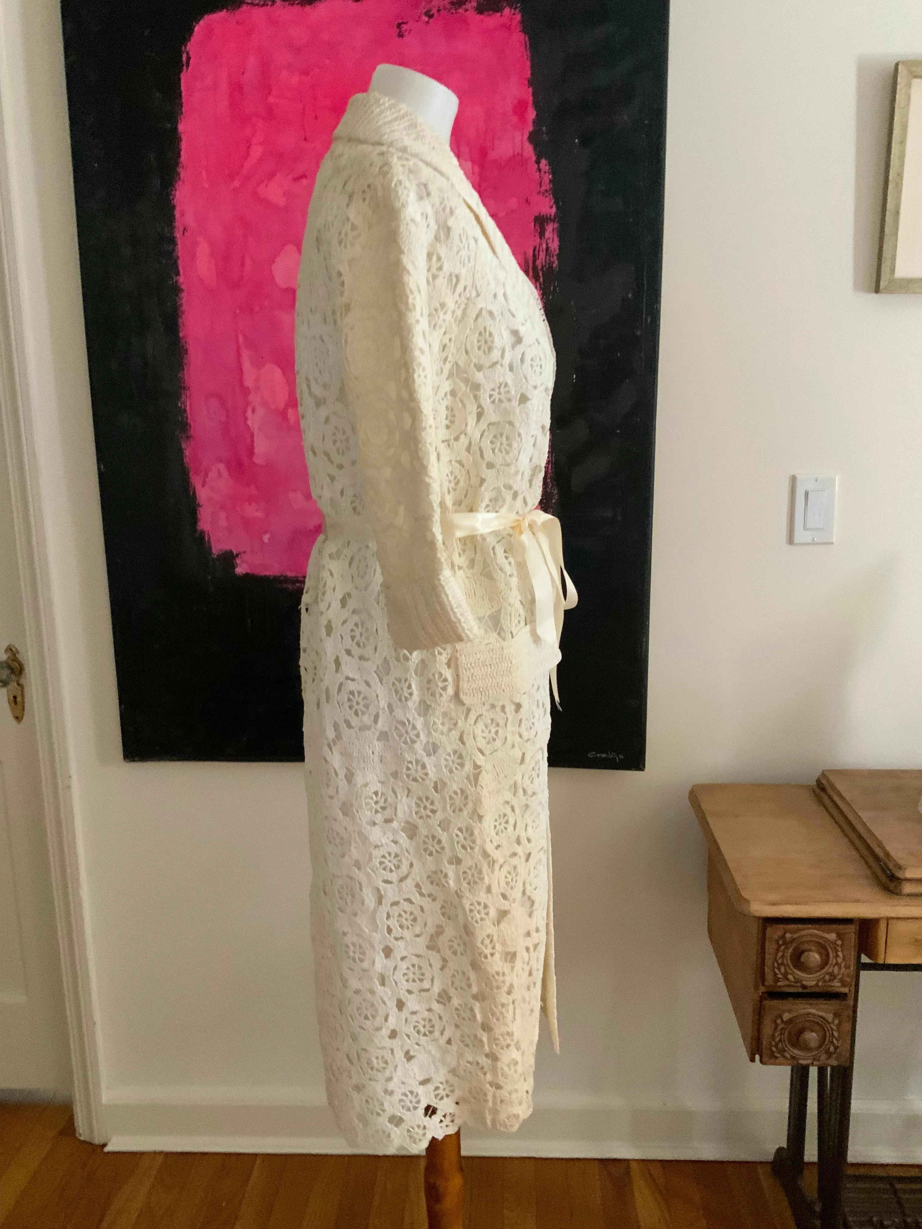 Raffia Coat - 60s