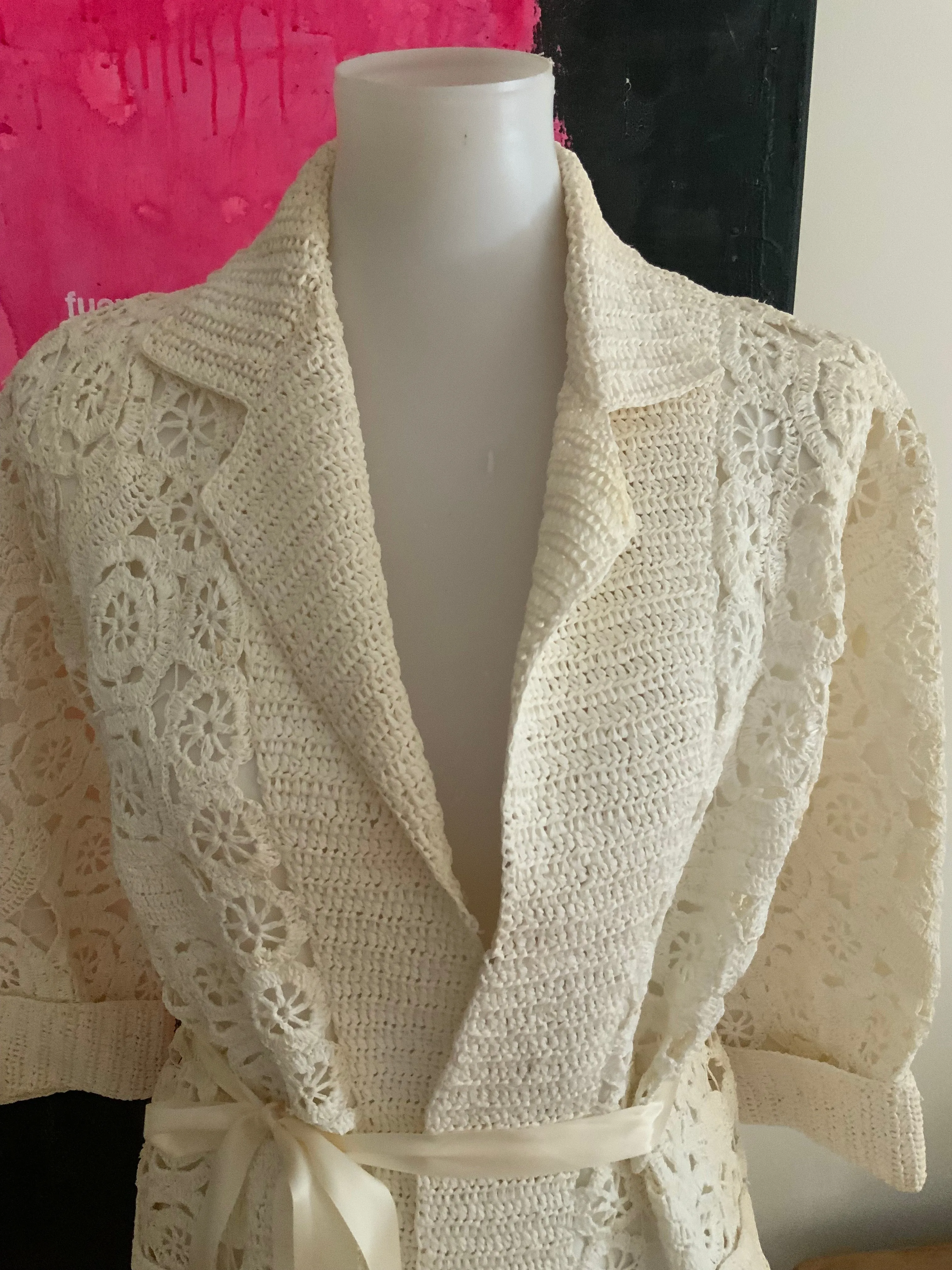 Raffia Coat - 60s