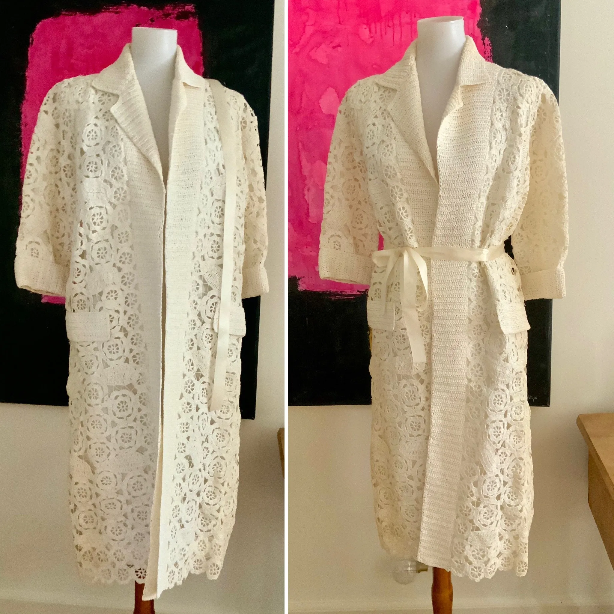 Raffia Coat - 60s