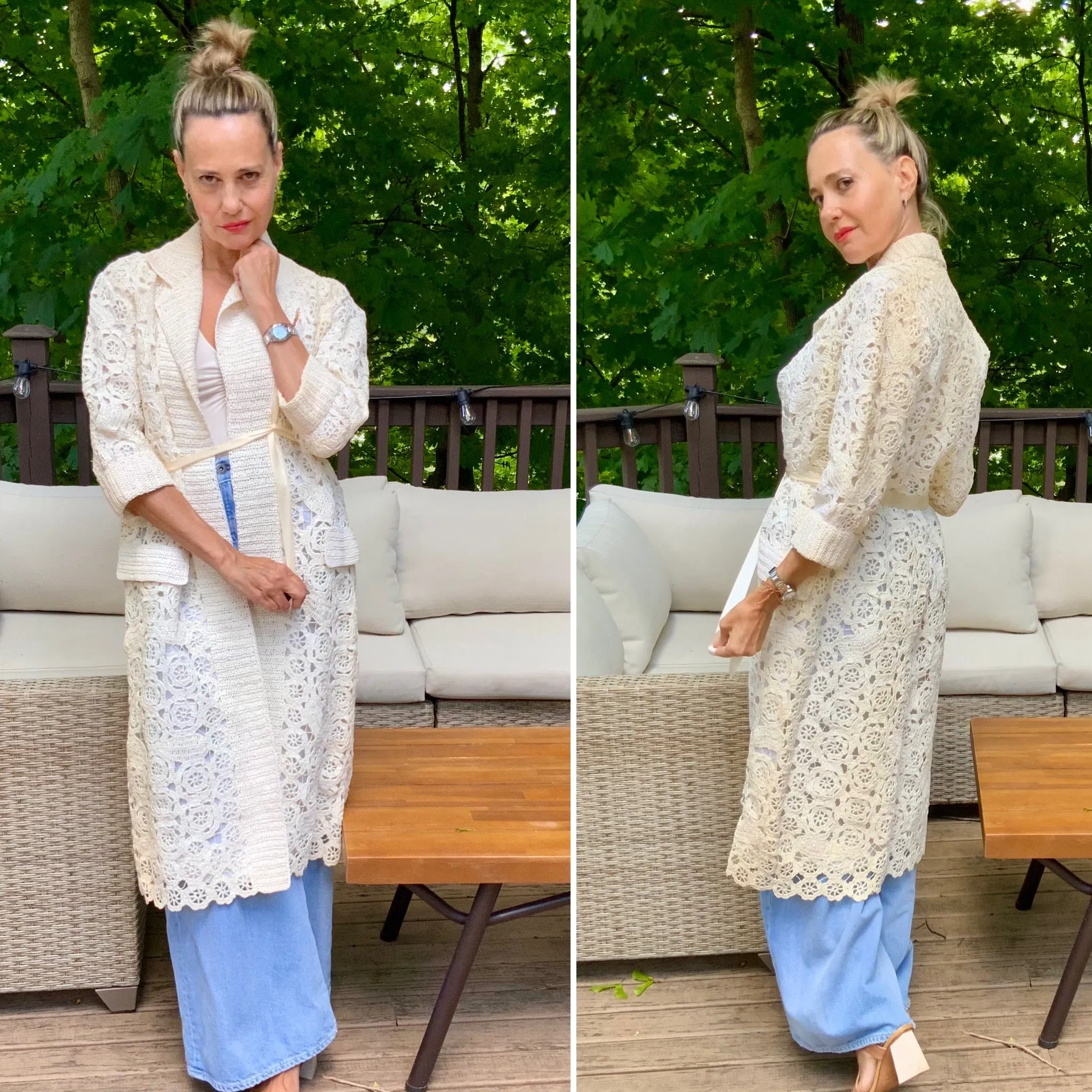 Raffia Coat - 60s