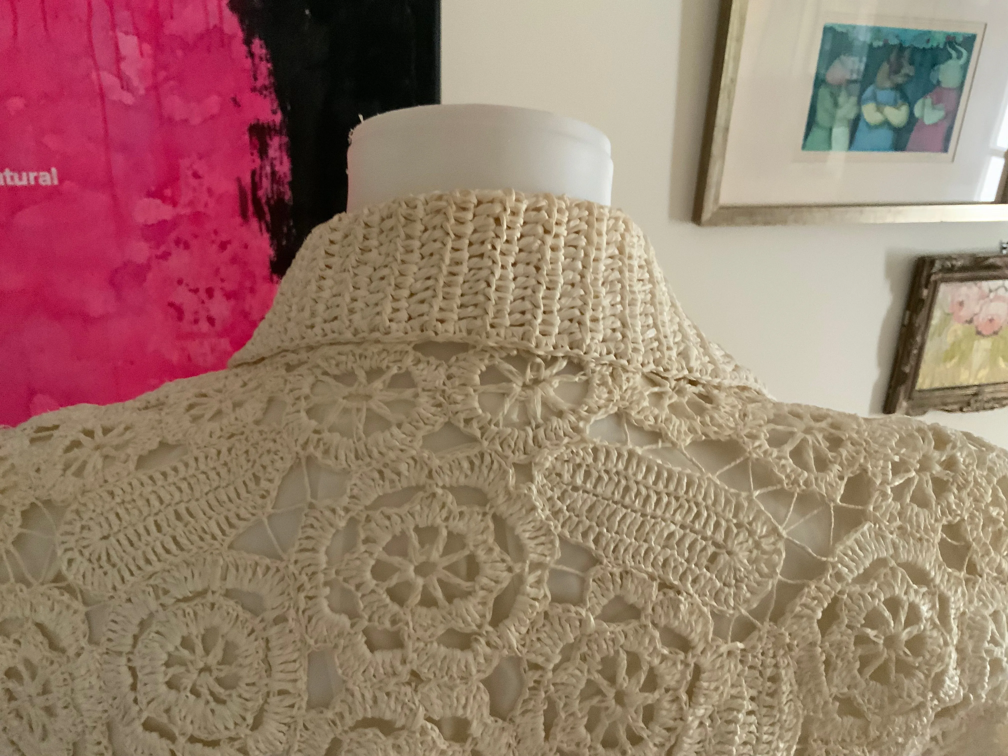 Raffia Coat - 60s