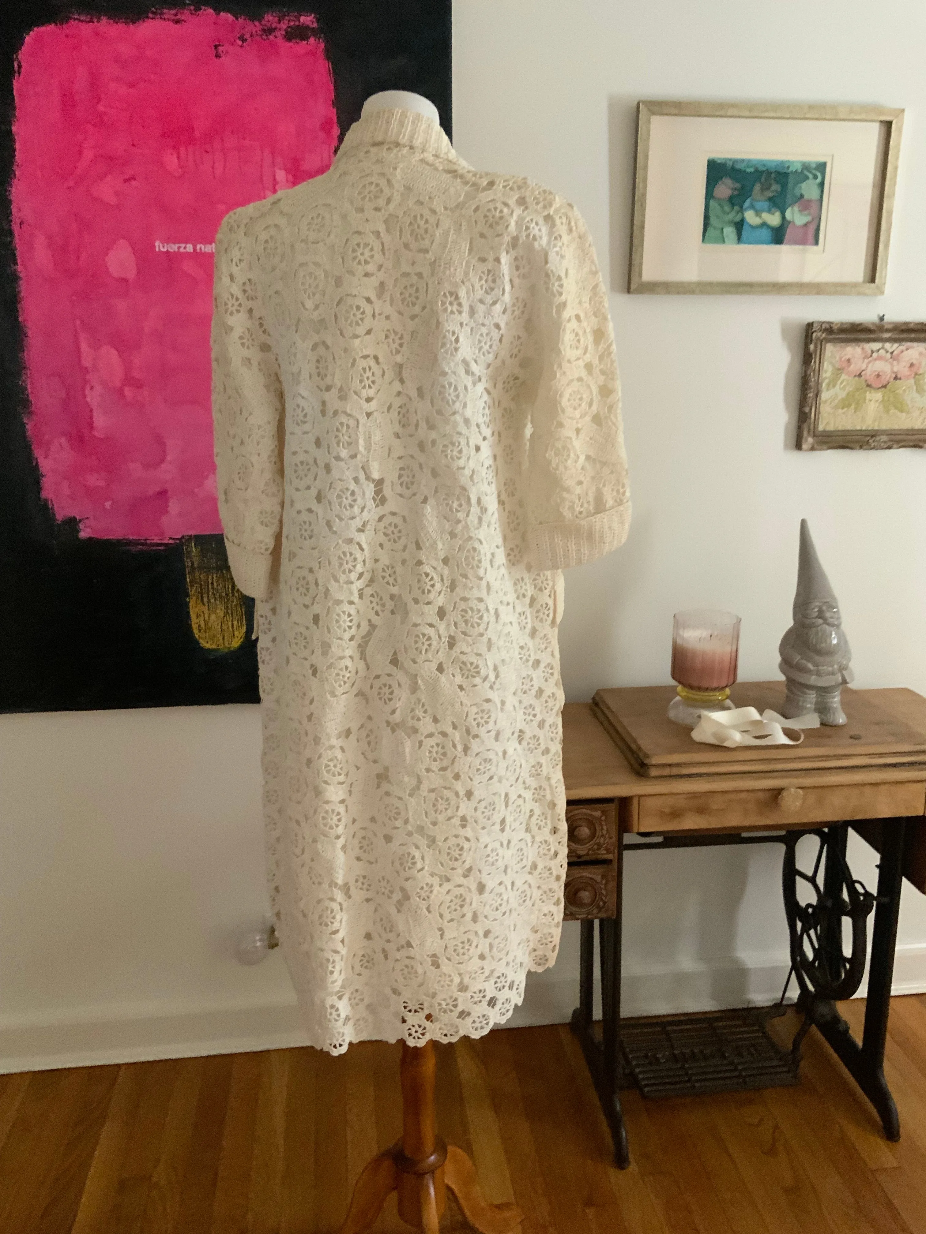 Raffia Coat - 60s