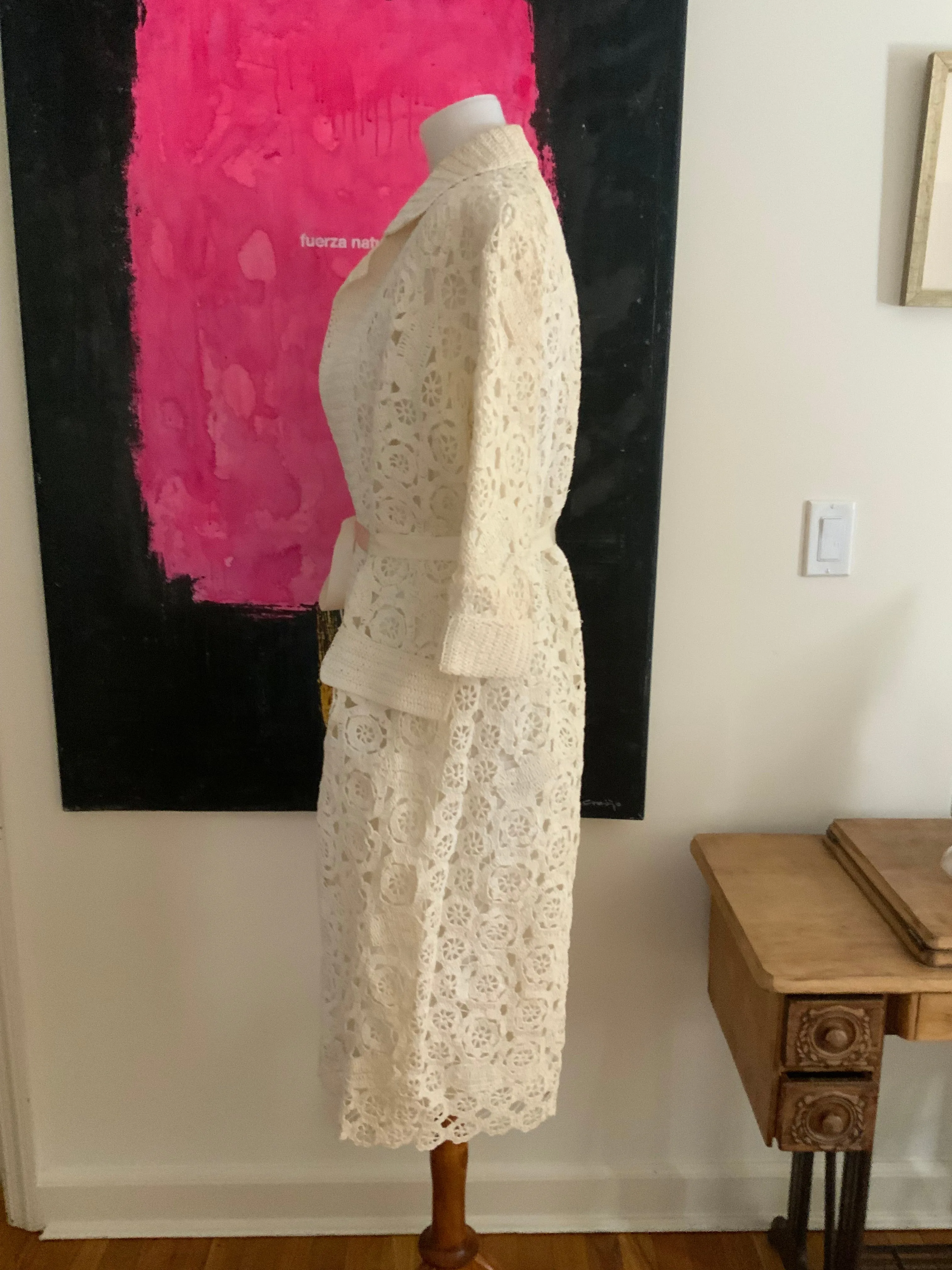 Raffia Coat - 60s
