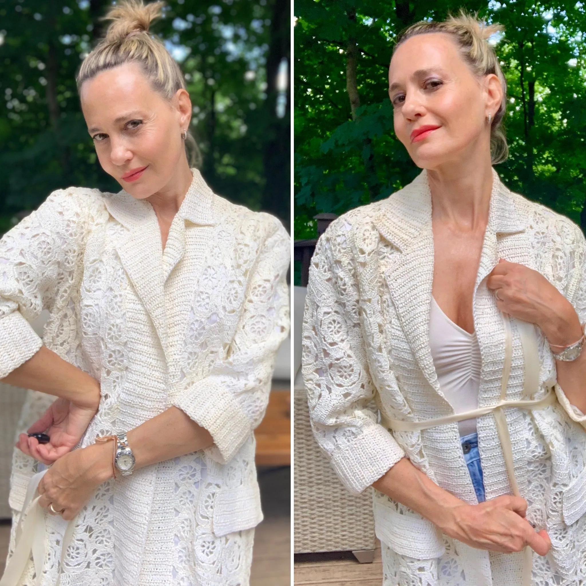 Raffia Coat - 60s