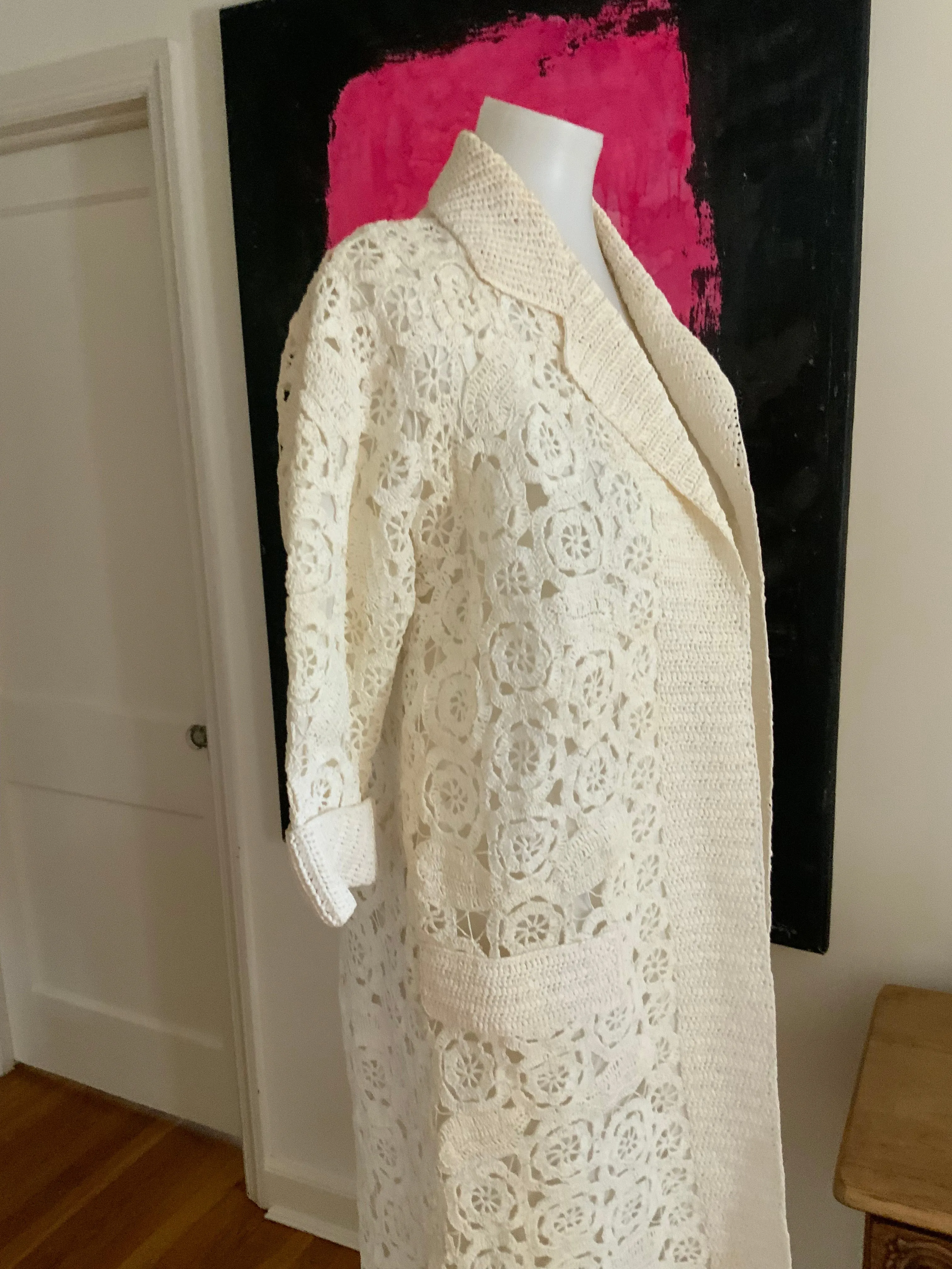 Raffia Coat - 60s