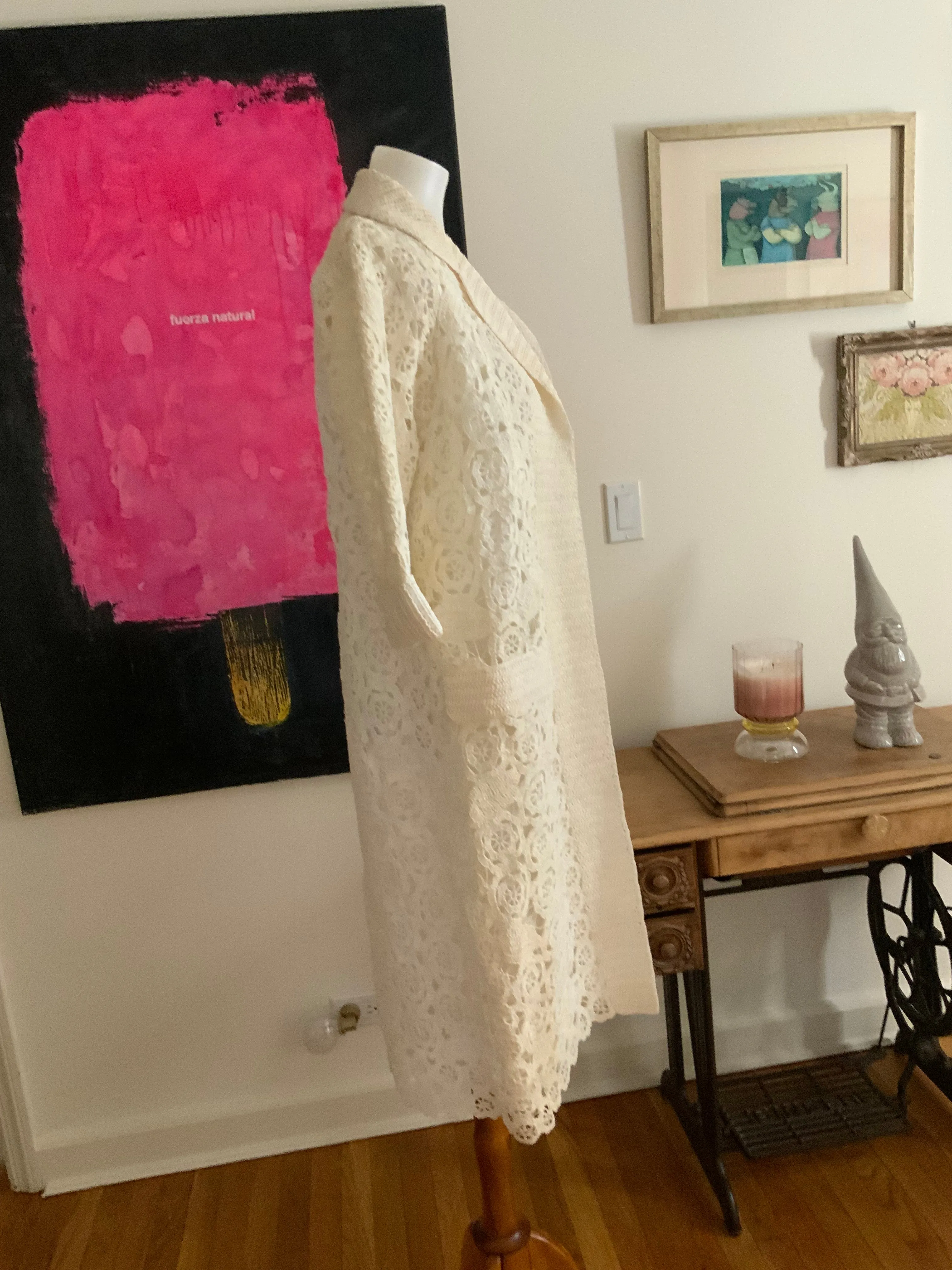 Raffia Coat - 60s