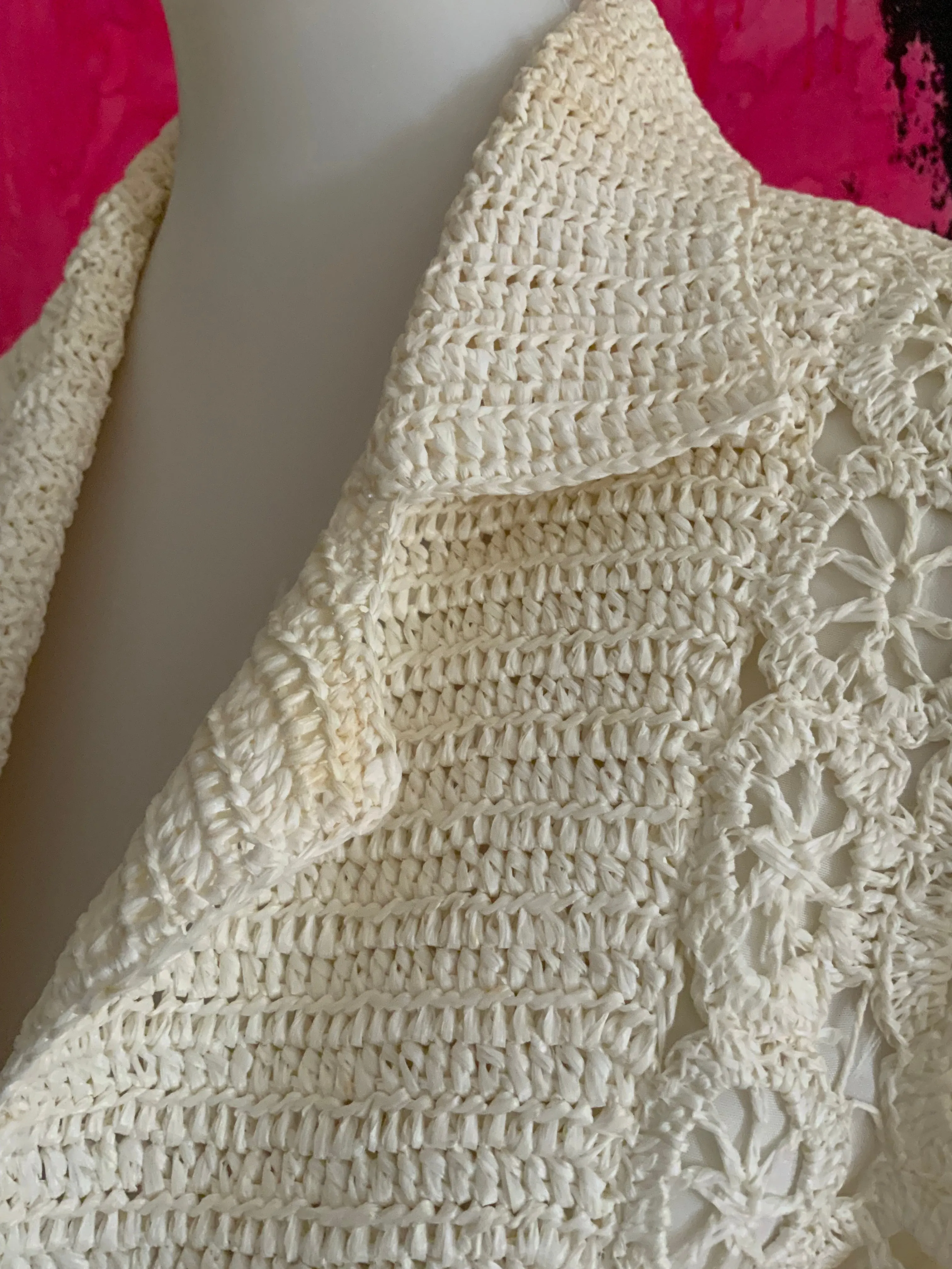 Raffia Coat - 60s