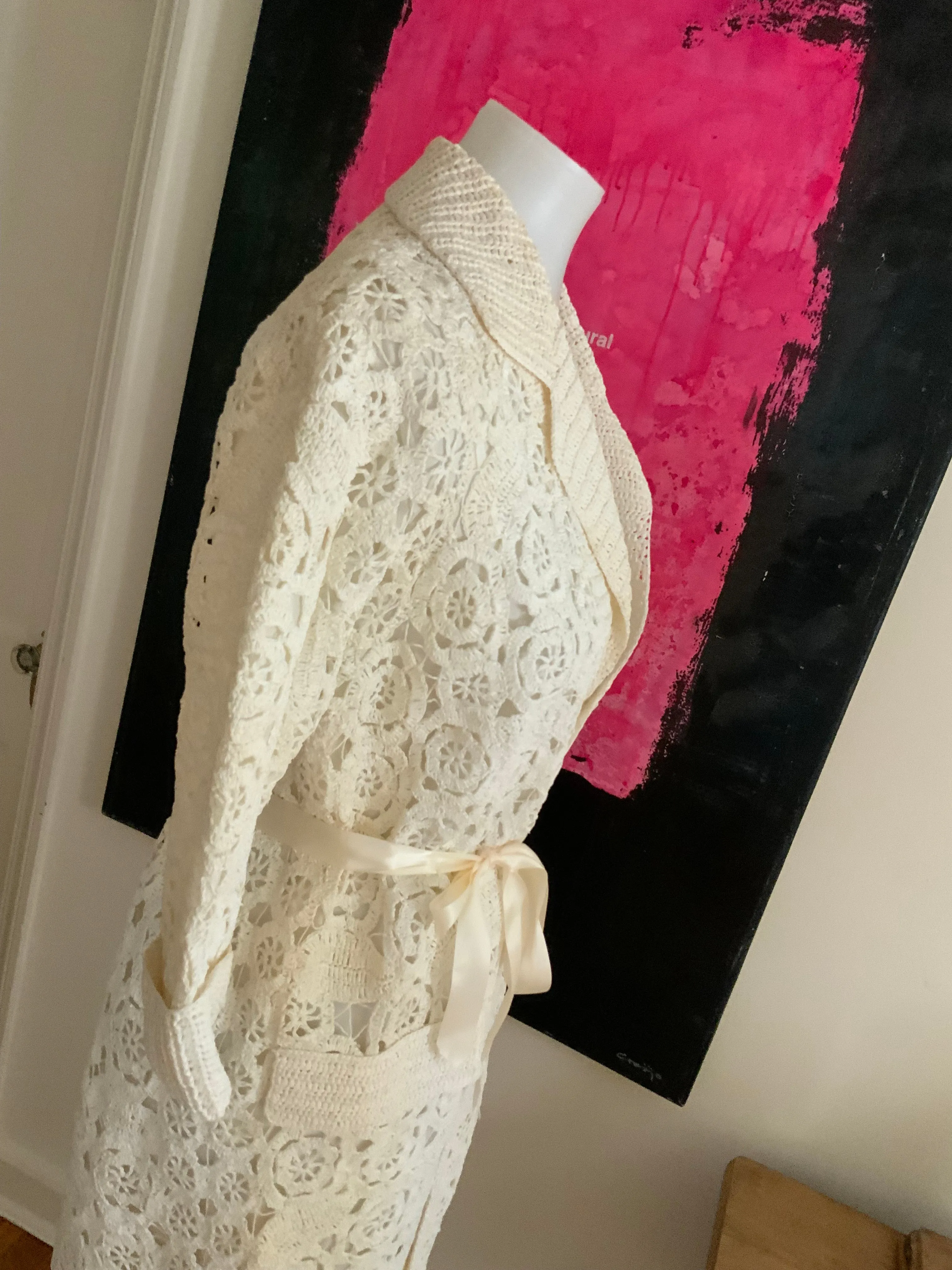 Raffia Coat - 60s