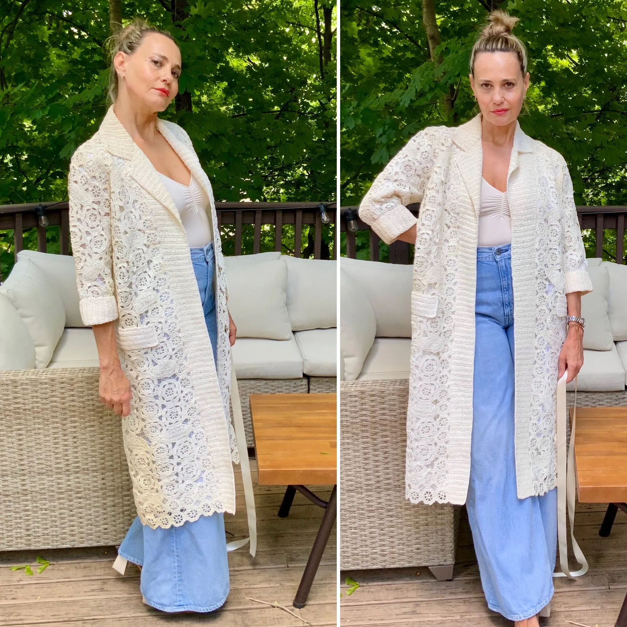 Raffia Coat - 60s