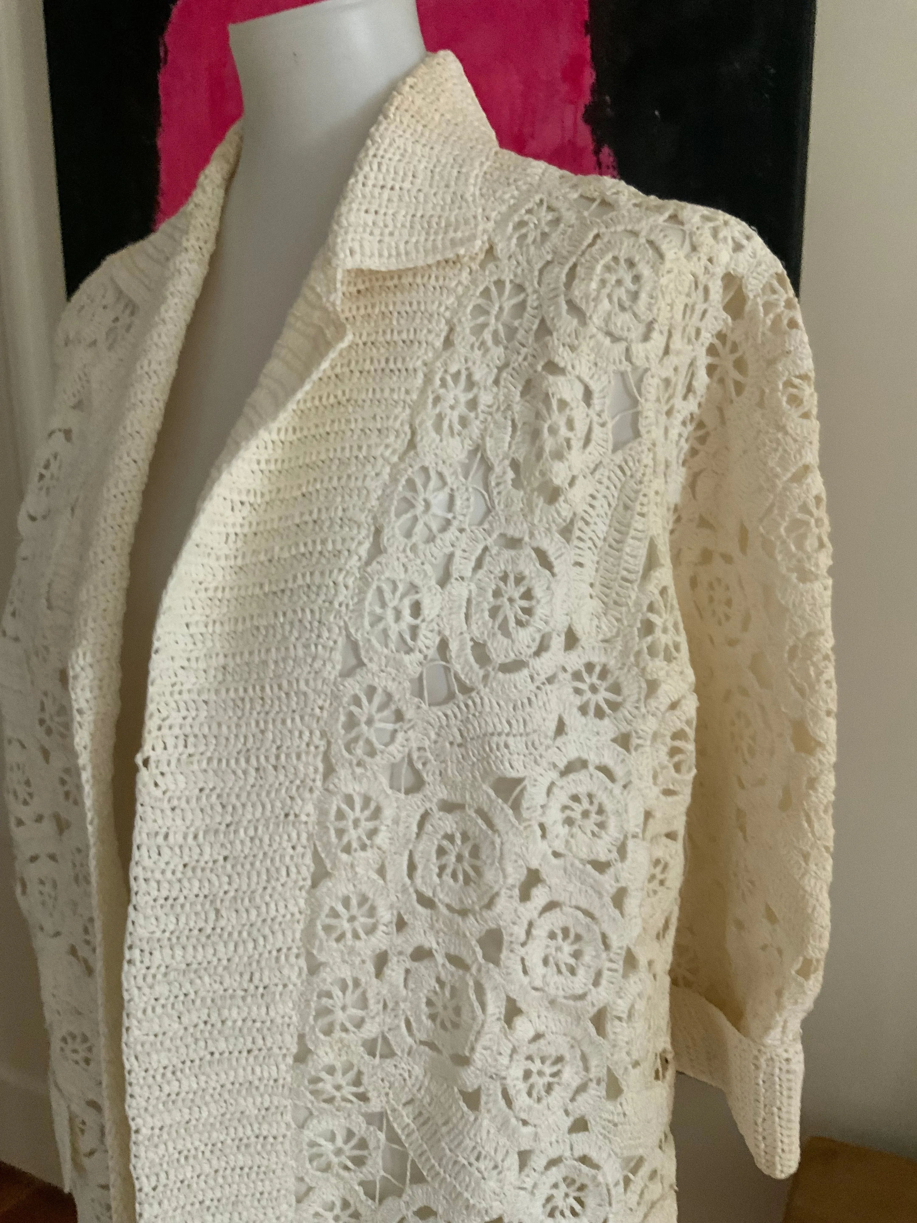Raffia Coat - 60s
