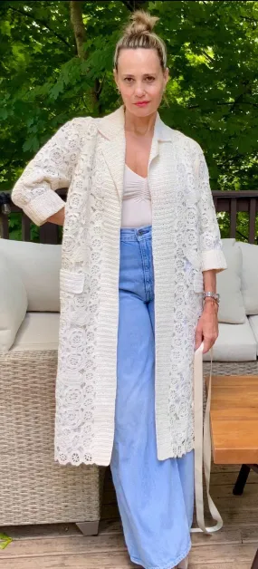 Raffia Coat - 60s