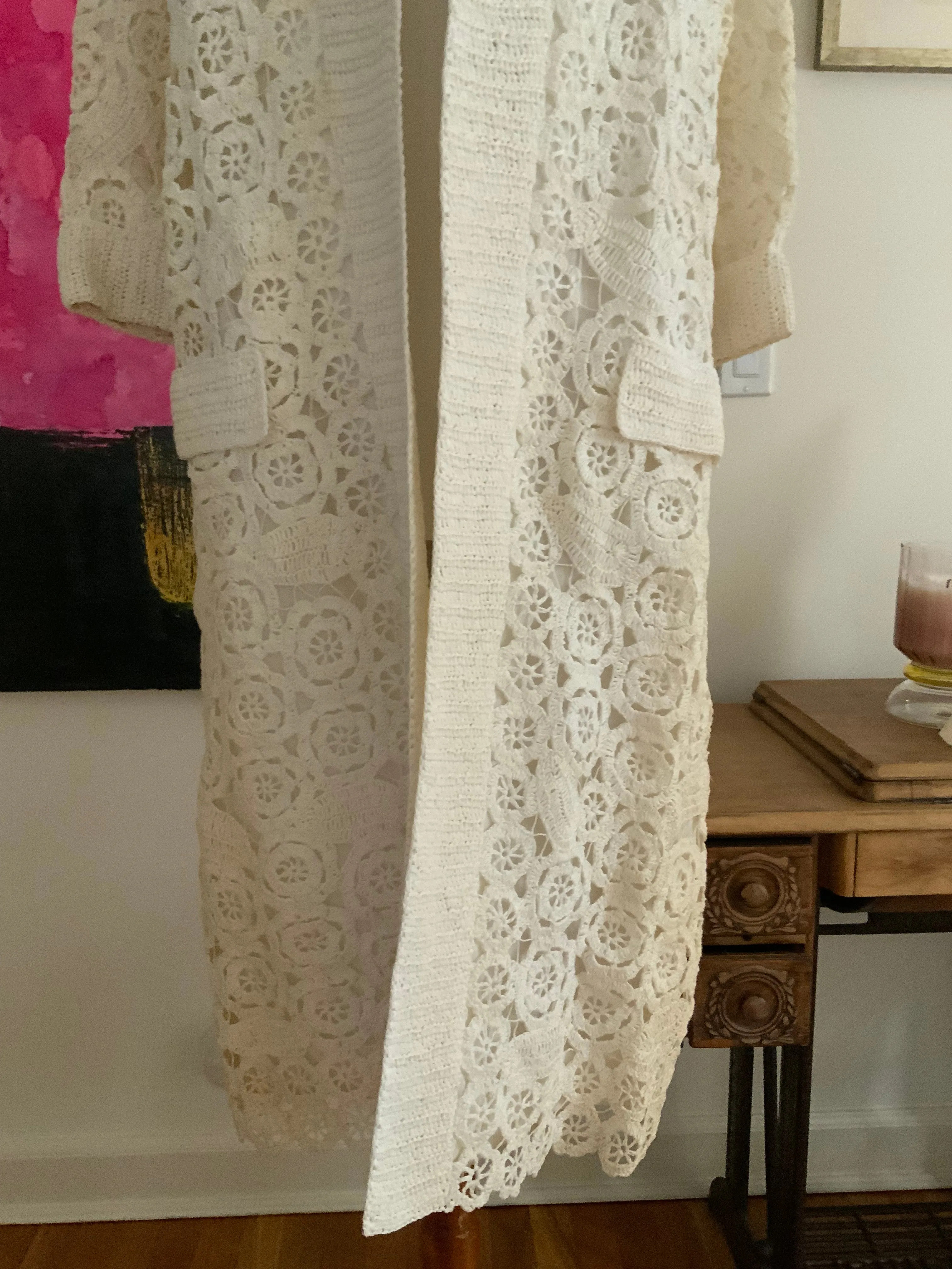 Raffia Coat - 60s