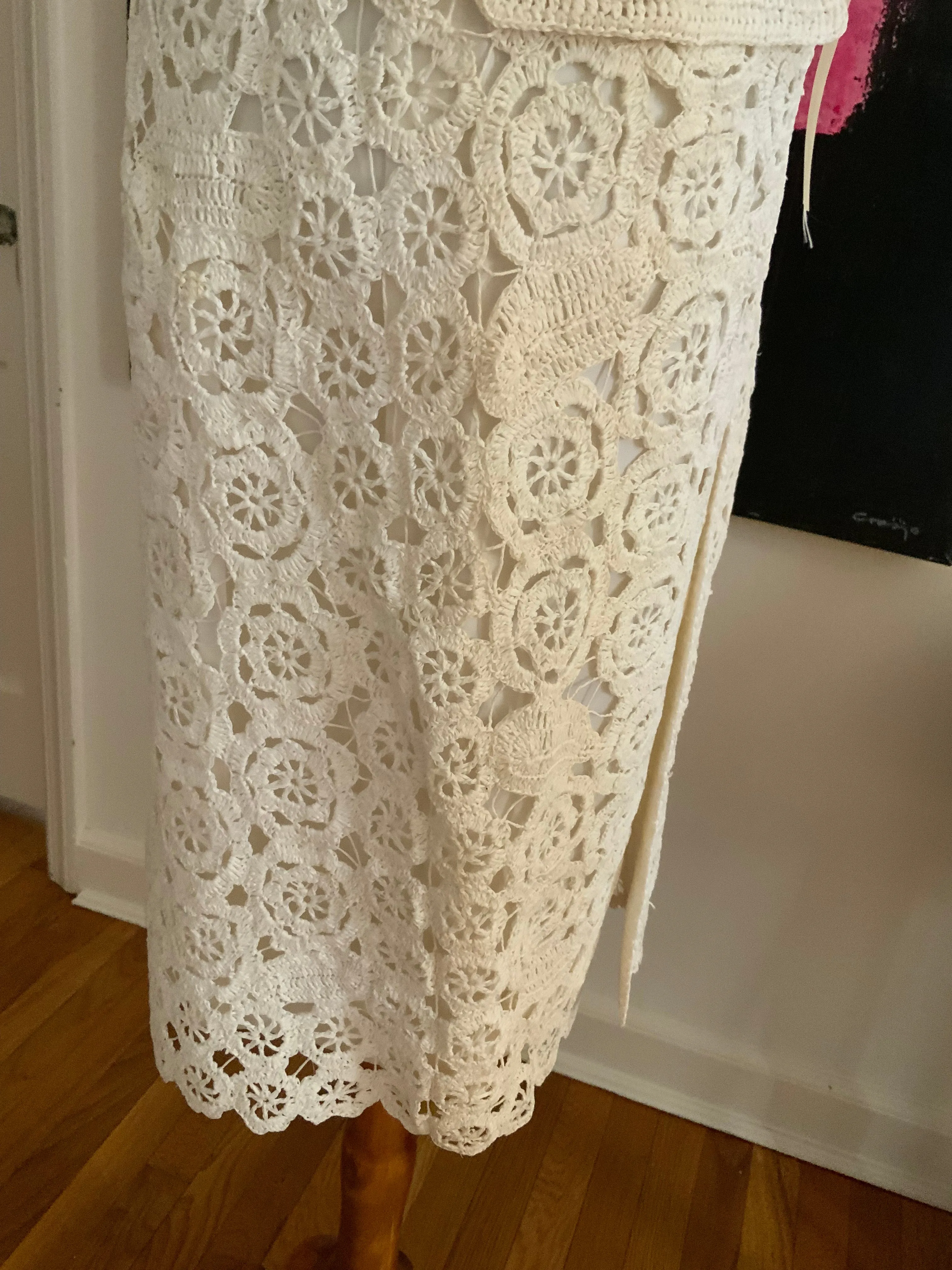 Raffia Coat - 60s