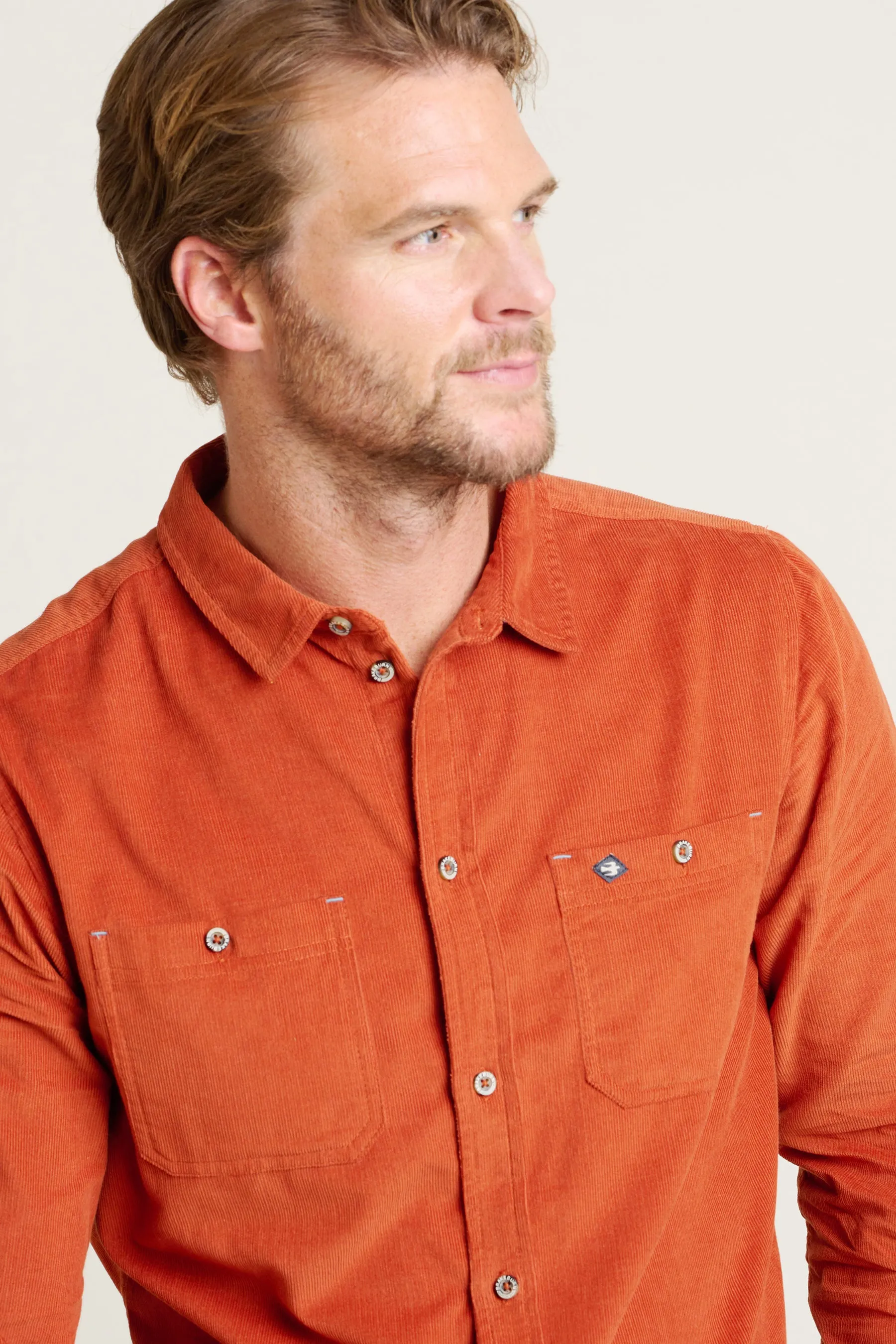 Rust Cord Shirt