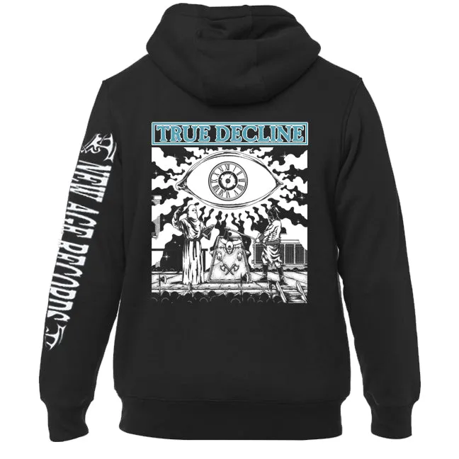 Rust Pocket Logo Pullover Hoodie
