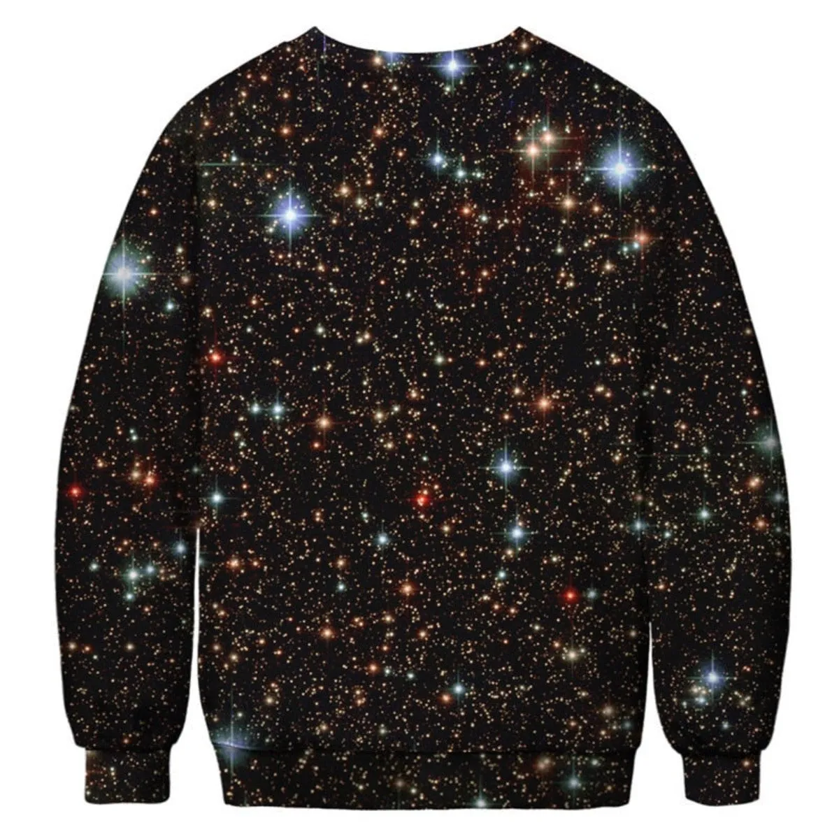 Santa Riding In A Unicorn Ugly Christmas Sweater
