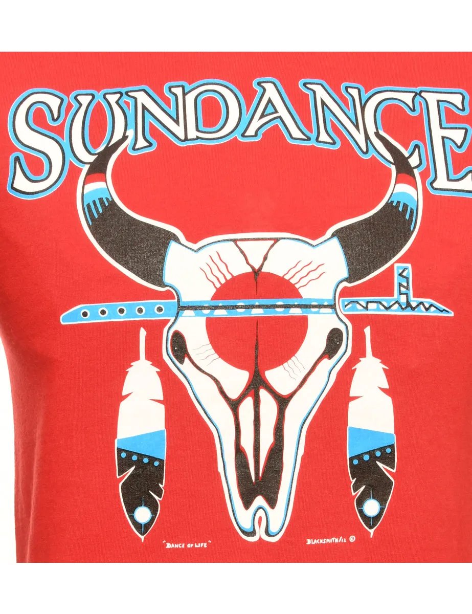 Sundance Printed T-shirt - L