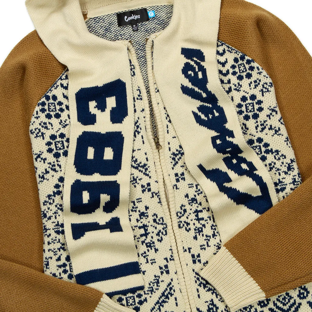 Triumph Knit Scarf Zip Hoodie