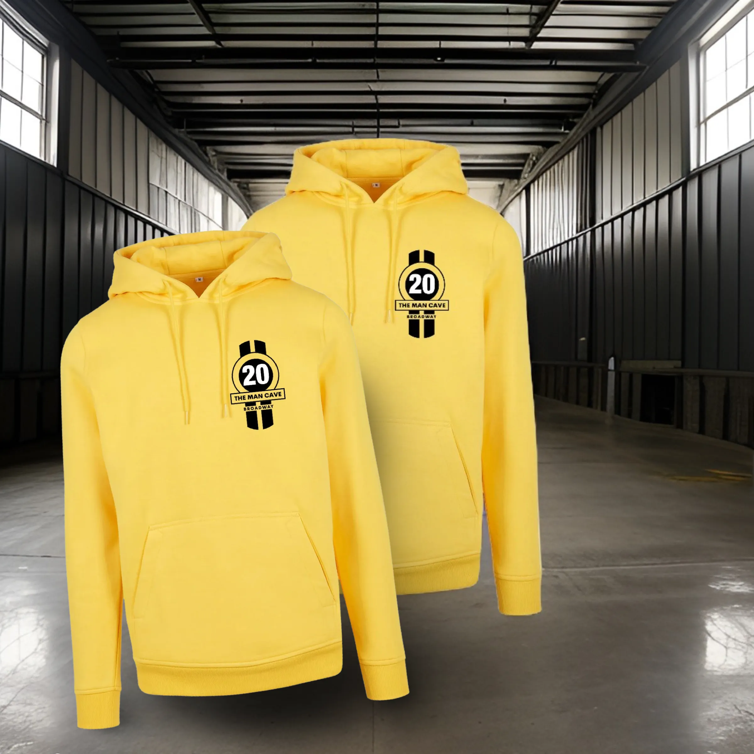 YELLOW 20 TMC HOODIE / MAN CAVE